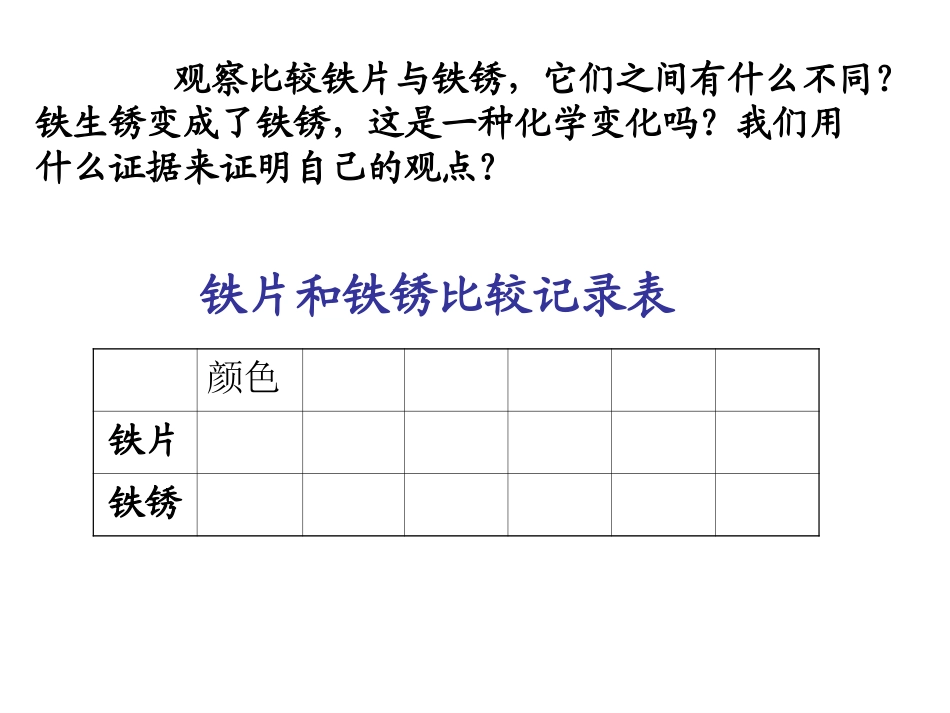 教科版小学科学六年级下册第二单元《铁生锈了》课件PPT_第3页