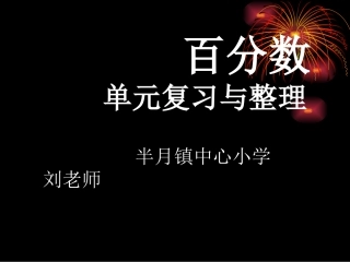 百分数整理与复习 (2)