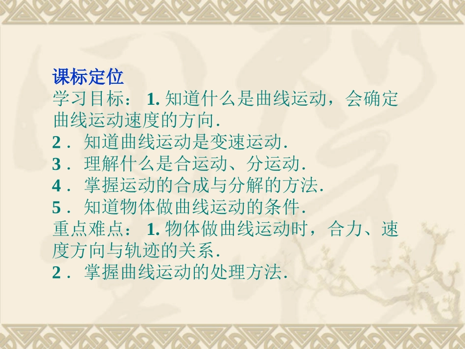 物理：51《曲线运动》PPT_第2页