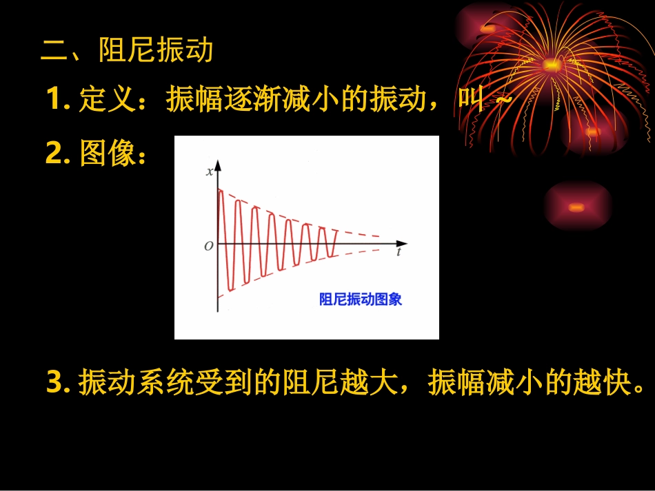 简谐运动的能量阻尼振动受迫振动共振_第3页