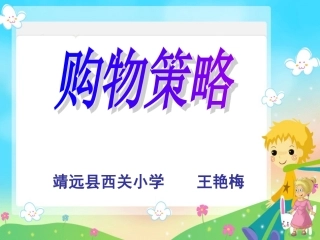 《购物策略》王晓庆