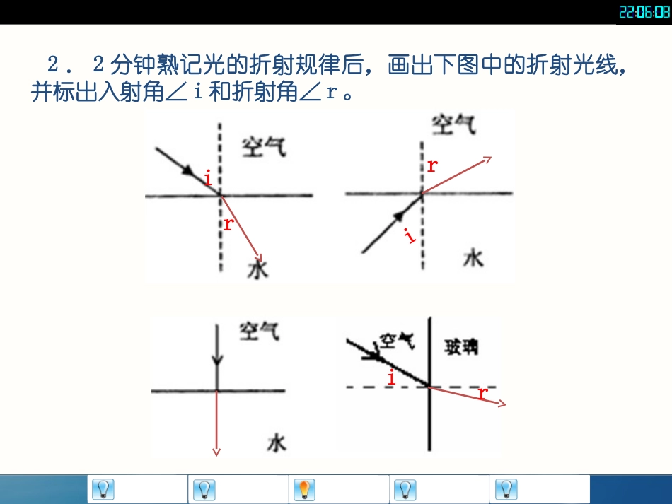 八年级上册4-4《光的折射》课件_第3页
