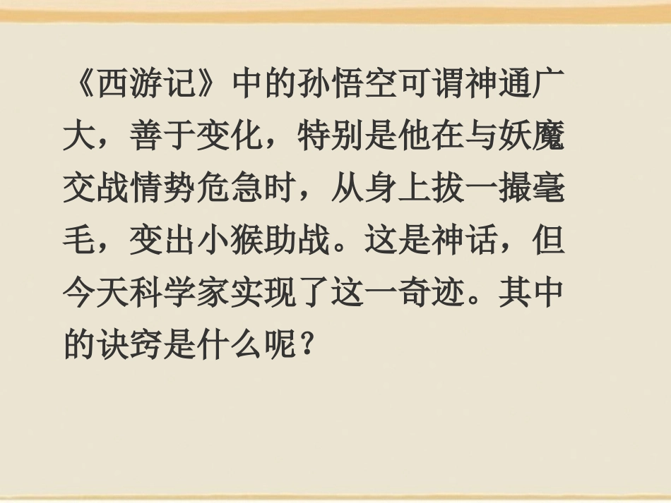 《奇妙的克隆》_第1页