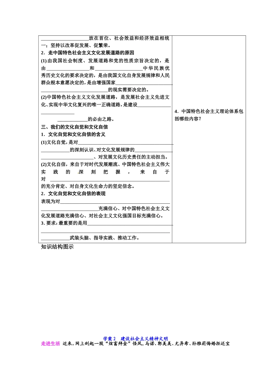 建设社会主义文化强国导学案_第2页