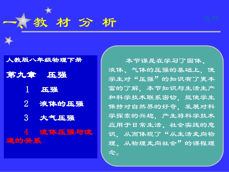 《流体压强与流速的关系》说课课件_第3页
