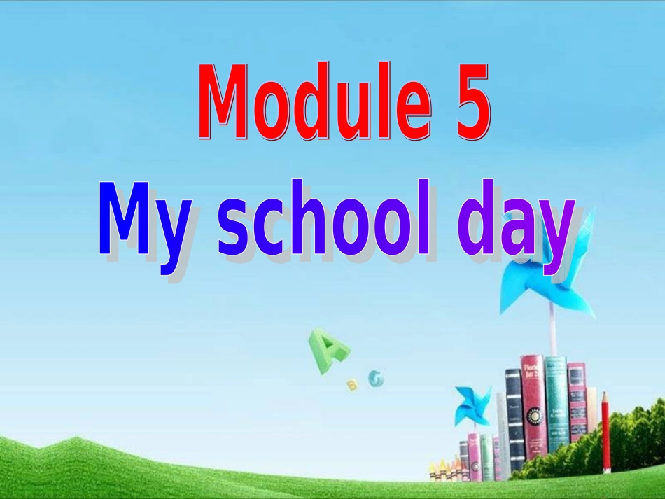 外研版七年级上Module5Unit2_第1页