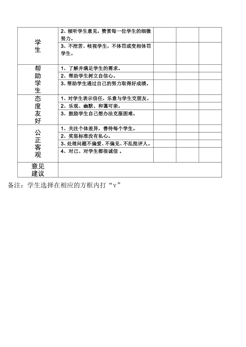 小学教师问卷调查表军_第2页