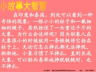 主题班会课件：《习惯与人生》