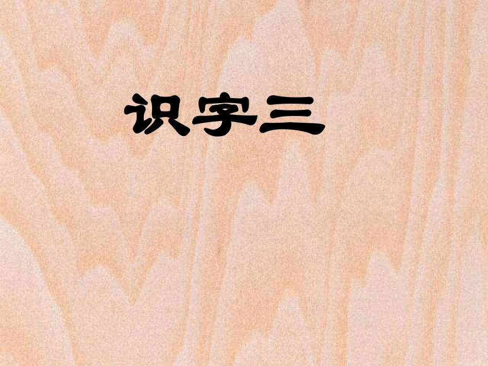 二上识字三 (2)_第1页
