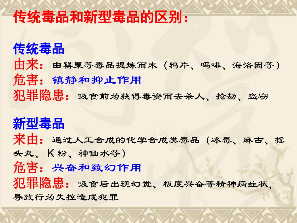 禁毒班会课件_第3页