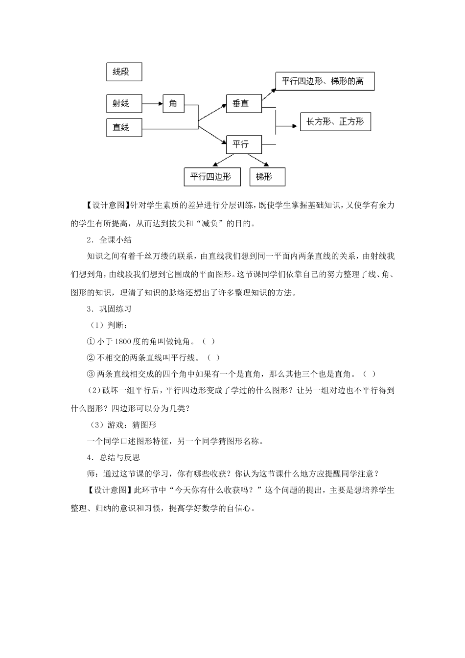 平行四边形及梯形复习课_第3页