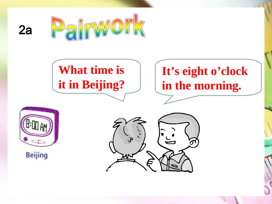 2014春新人教版季七年级英语下册_Unit_6__I’m_watching_TV_Section_B_1_第2页