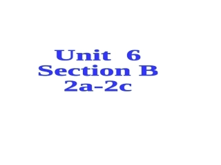 2014春新人教版季七年级英语下册_Unit_6__I’m_watching_TV_Section_B_1