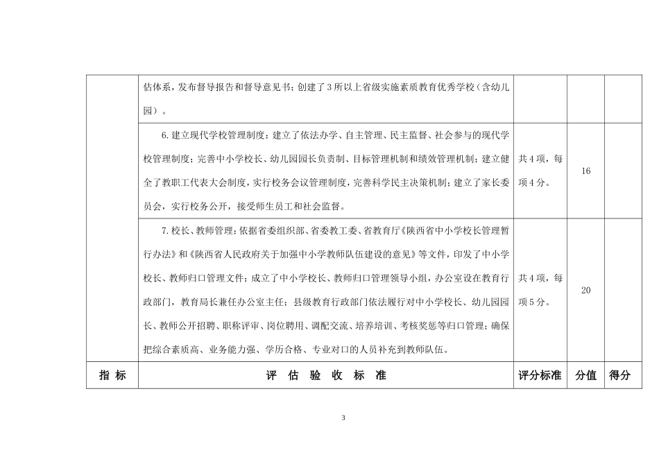陕西省“双高双普”评估验收标准_第3页