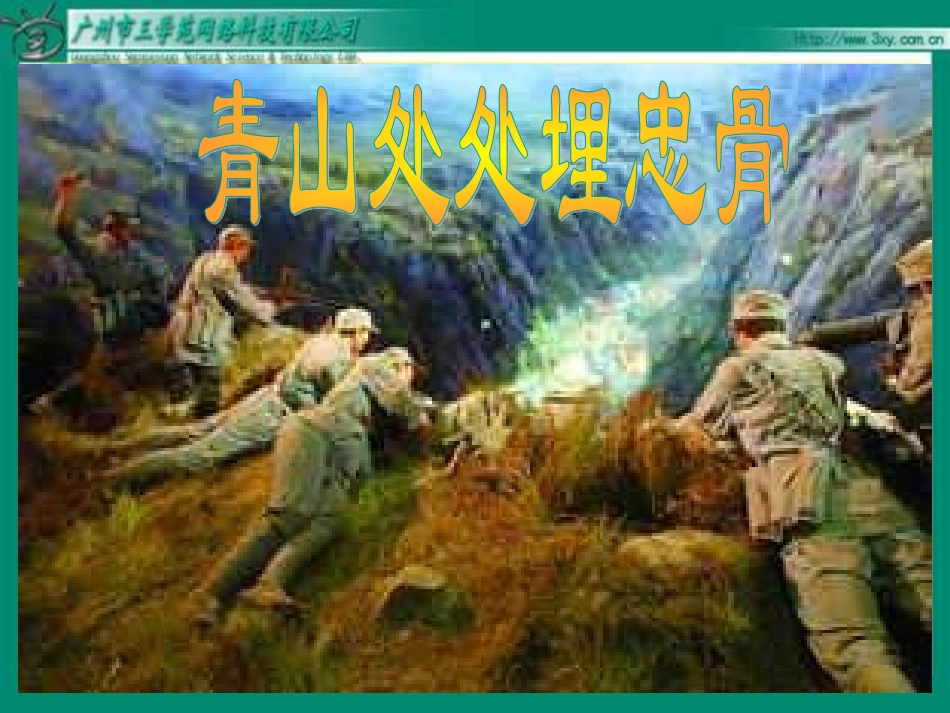 青山处处埋忠骨课件_第1页