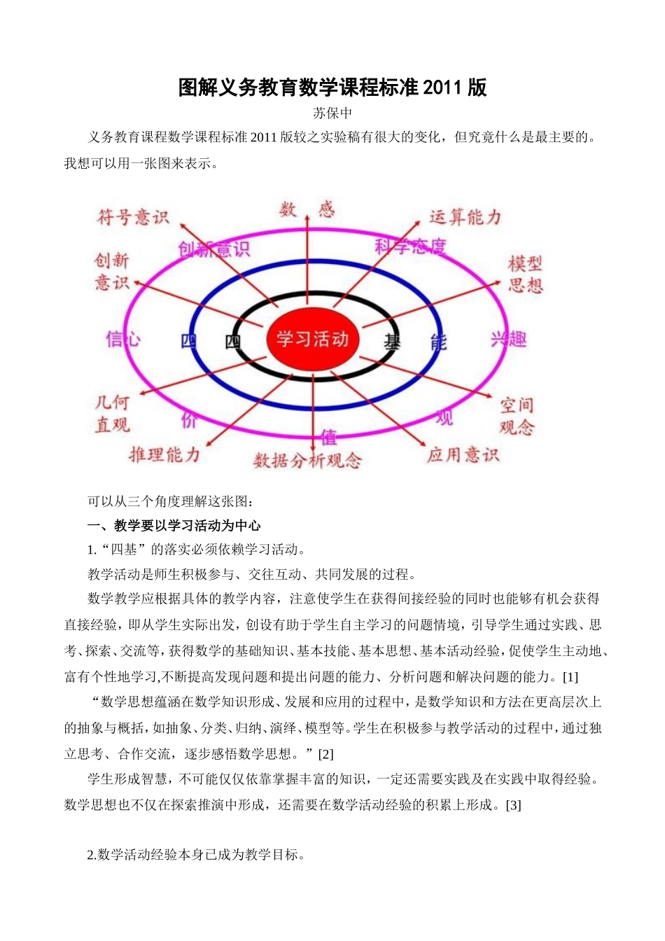 图解义务教育数学课程标准2011版_第1页