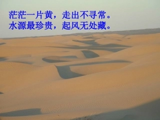 沙漠之舟课件
