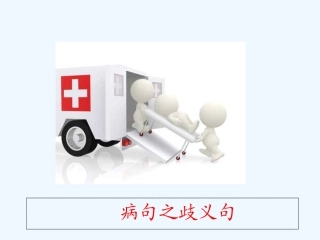 GCT语病之歧义句