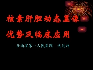 核素肝胆动态显像