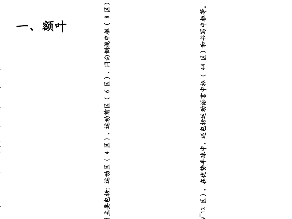 大脑额叶的功能定位-PPT文档资料_第1页