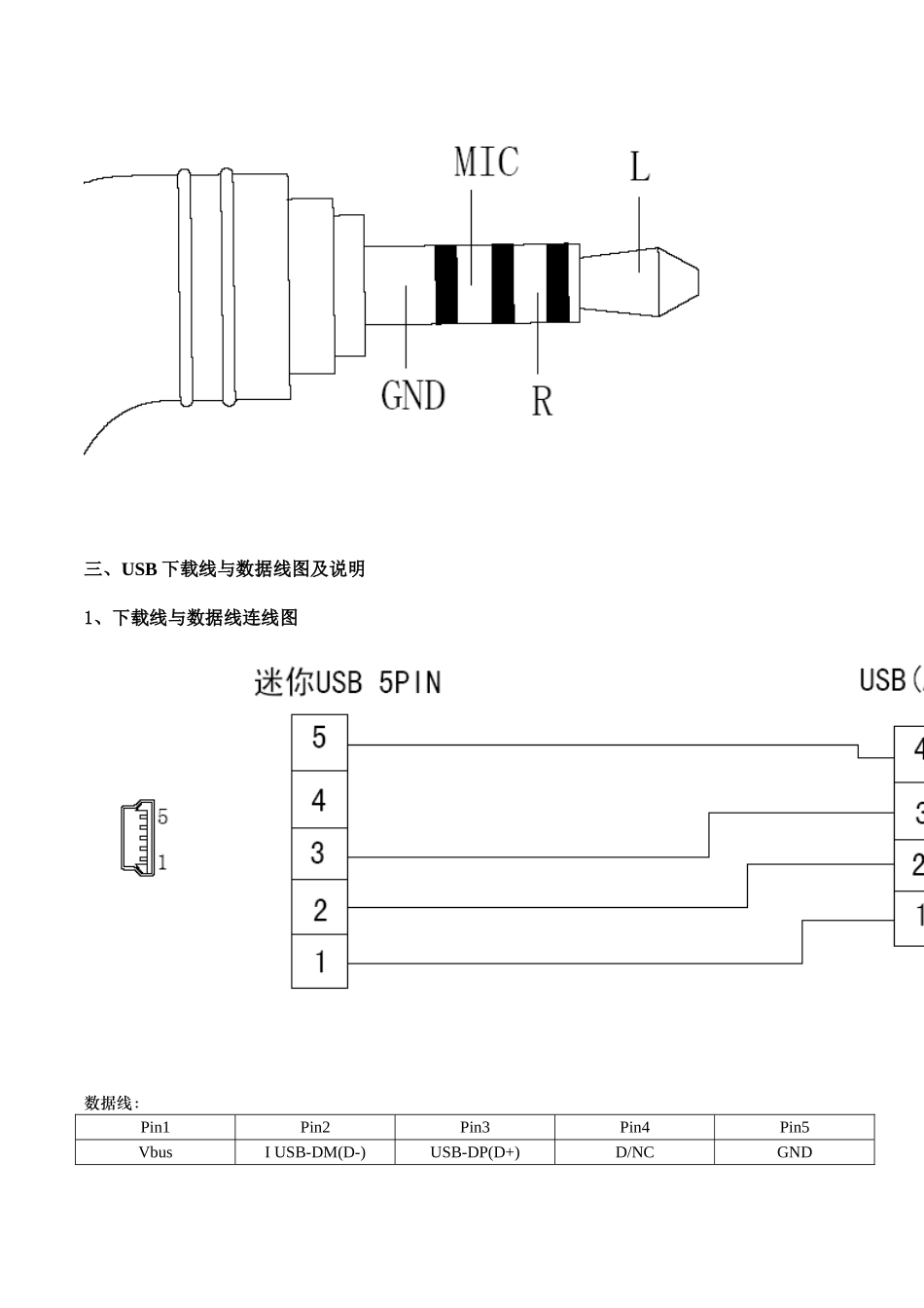 Mini-5-Pin-USB以及圆孔耳机-标准接法_第3页