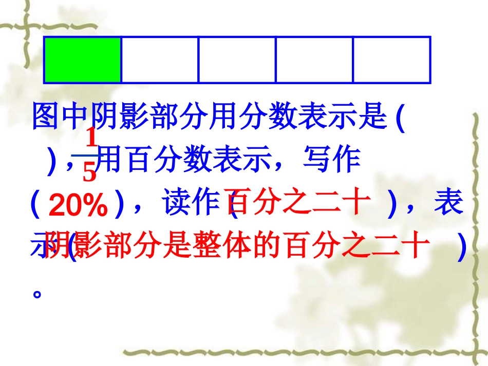 六年级数学认识百分数整理与复习_第2页