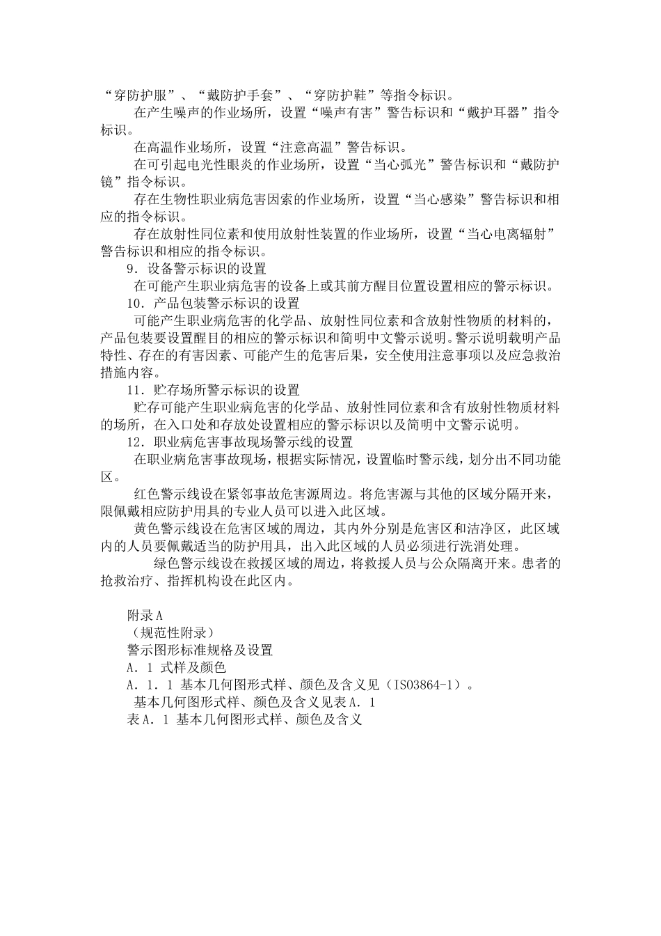 GBZ158-2003-工作场所职业病危害警示标识_第3页