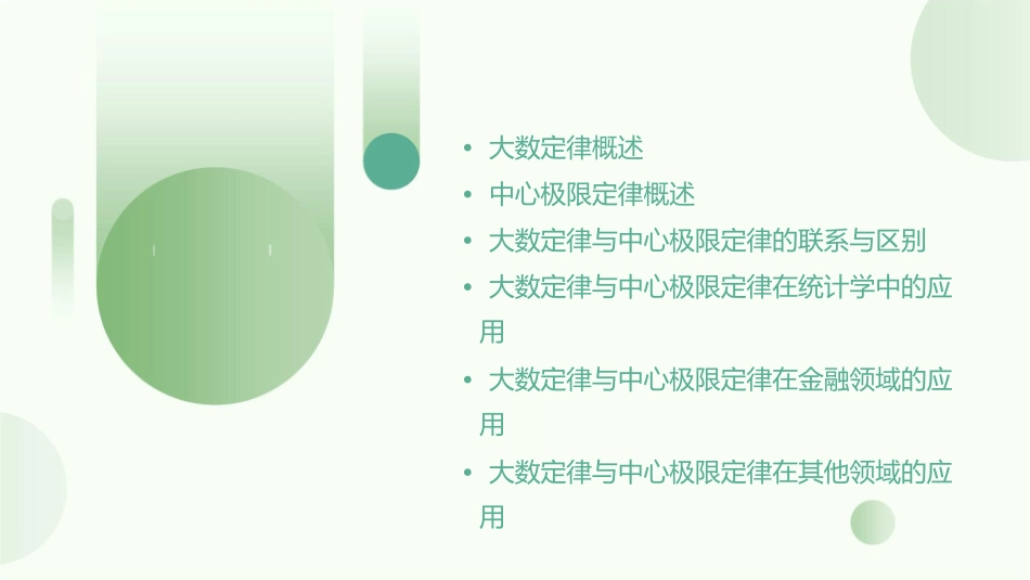 大数定律及中心极限定律课件_第2页