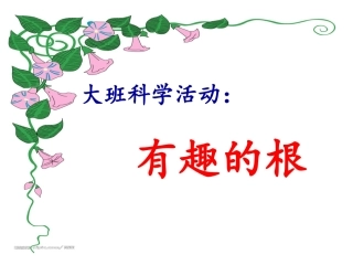 课件：有趣的根