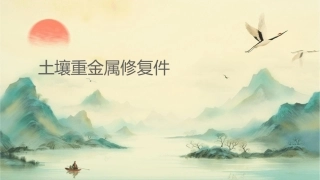 土壤重金属修复课件