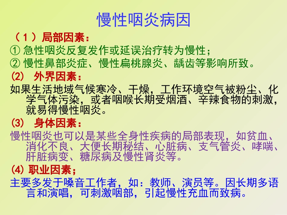 慢性咽炎的用药指导剖析_第3页