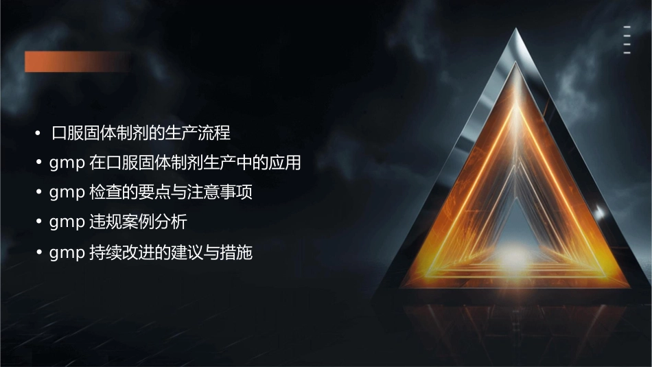 口服固体制剂的GMP检查课件_第2页