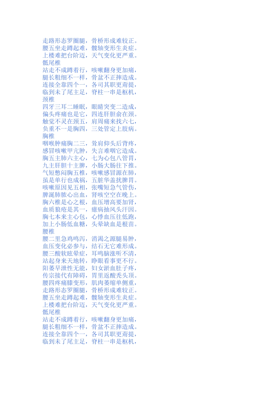 摸骨诊病歌诀_第3页