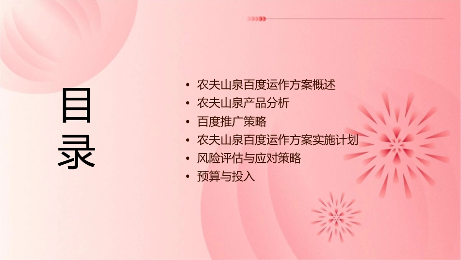 农夫山泉百度运作方案课件_第2页