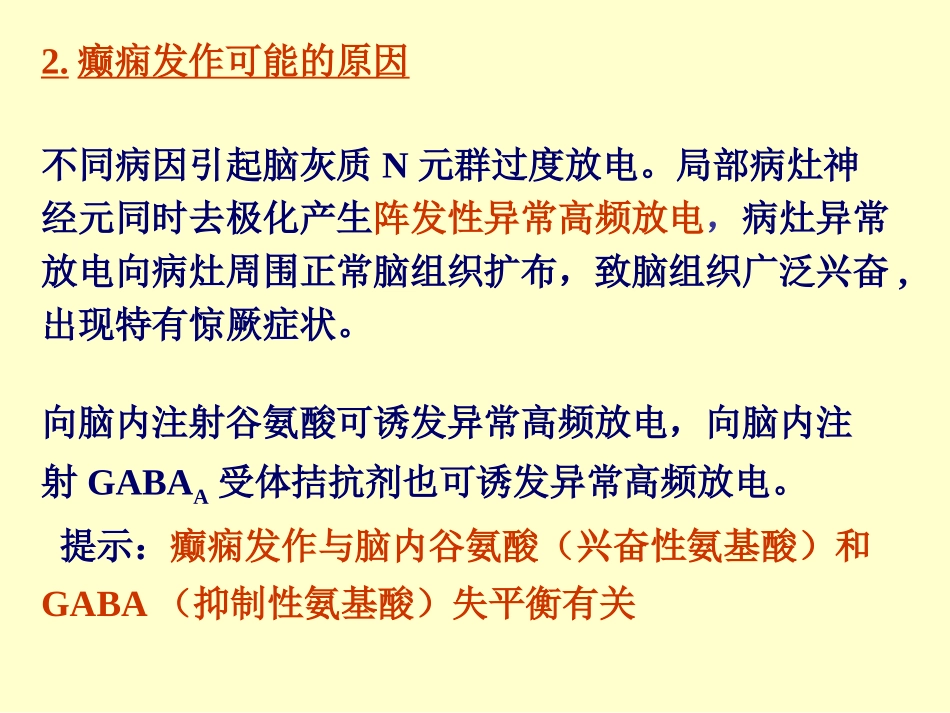 抗癫痫和抗惊厥药Antiepileptic._第2页