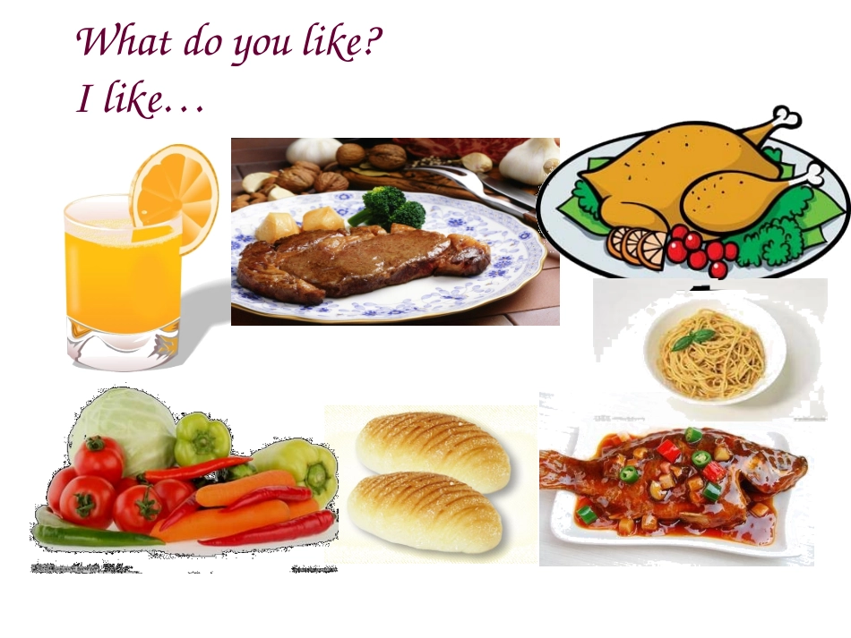 四年级英语上册Unit5WhatWouldYouLikeLet’stalk第一课时课件_第3页
