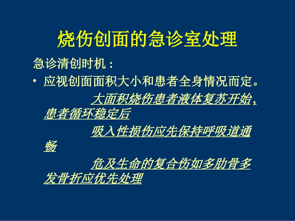 烧伤创面处理【精品PPT】_第3页