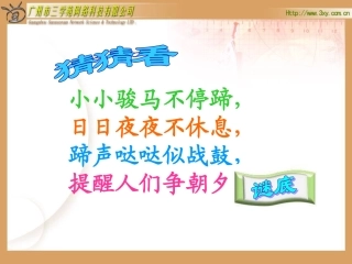 二年级数学《认识时间》2013125