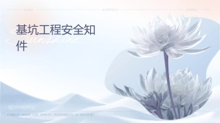 基坑工程安全风险告知书课件