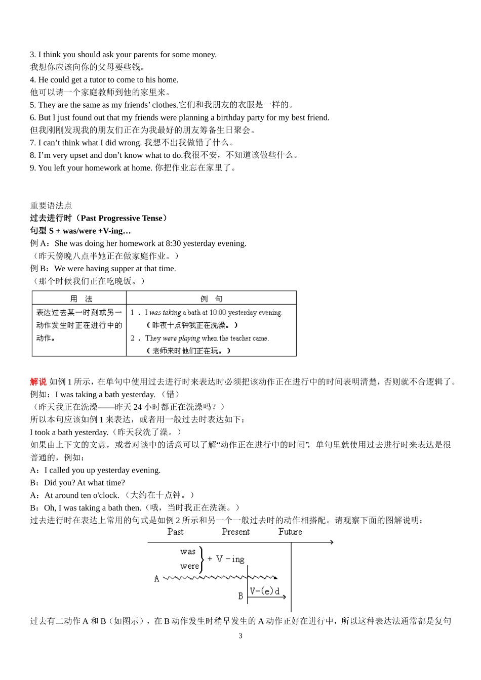 八年级英语下册短语,句型,和语法_第3页