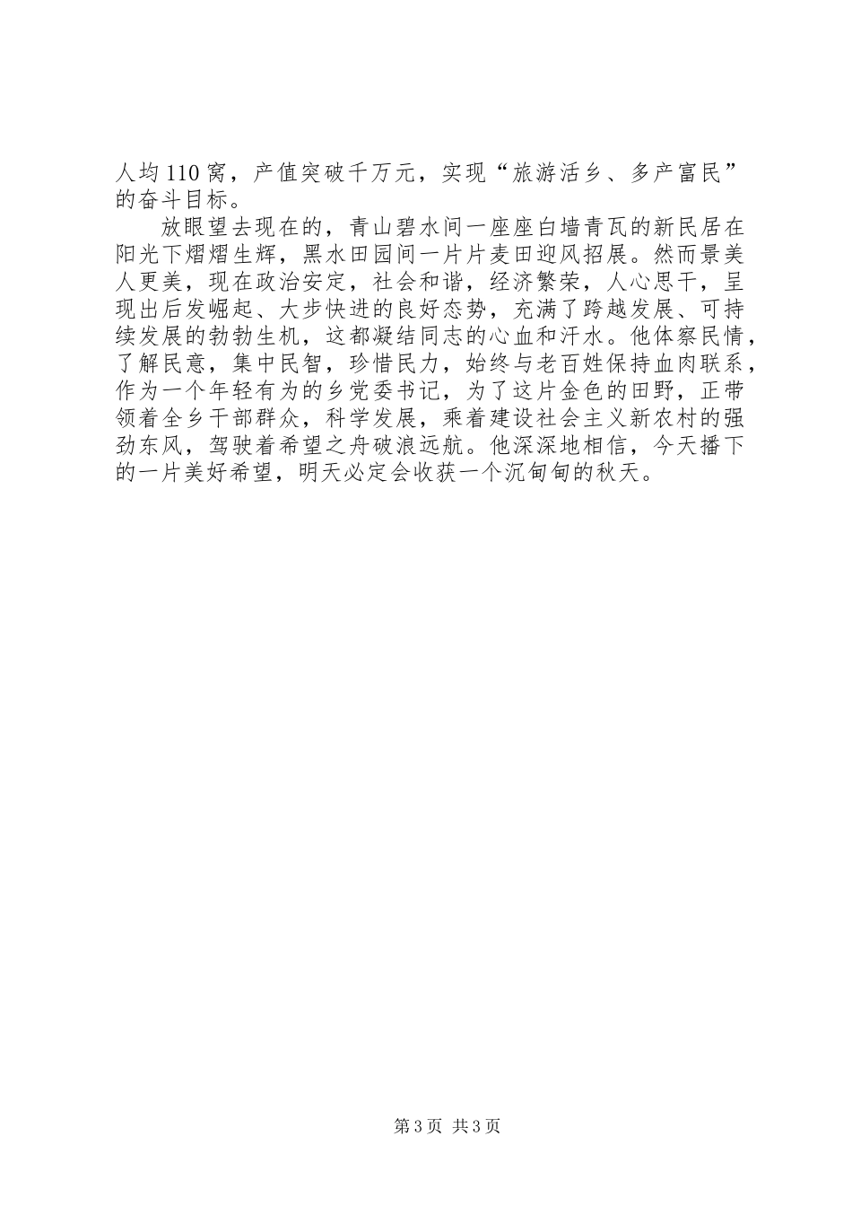 党委书记创新发展典型事迹_第3页