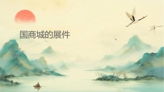 国际商贸城的发展课件