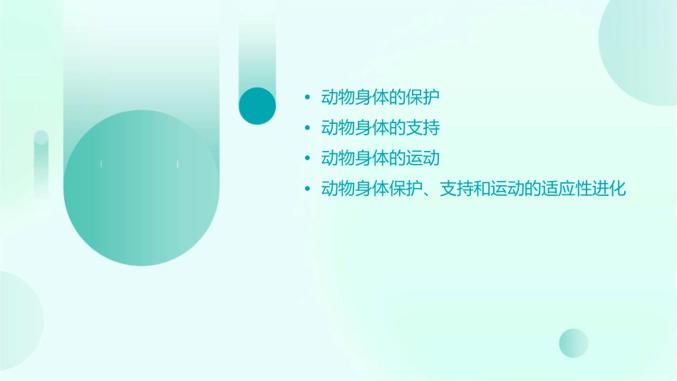 动物身体的保护支持和运动课件_第2页