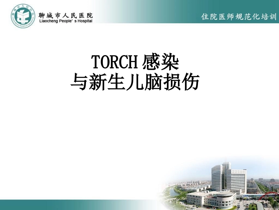 TORCH感染与新生儿脑损伤_第1页