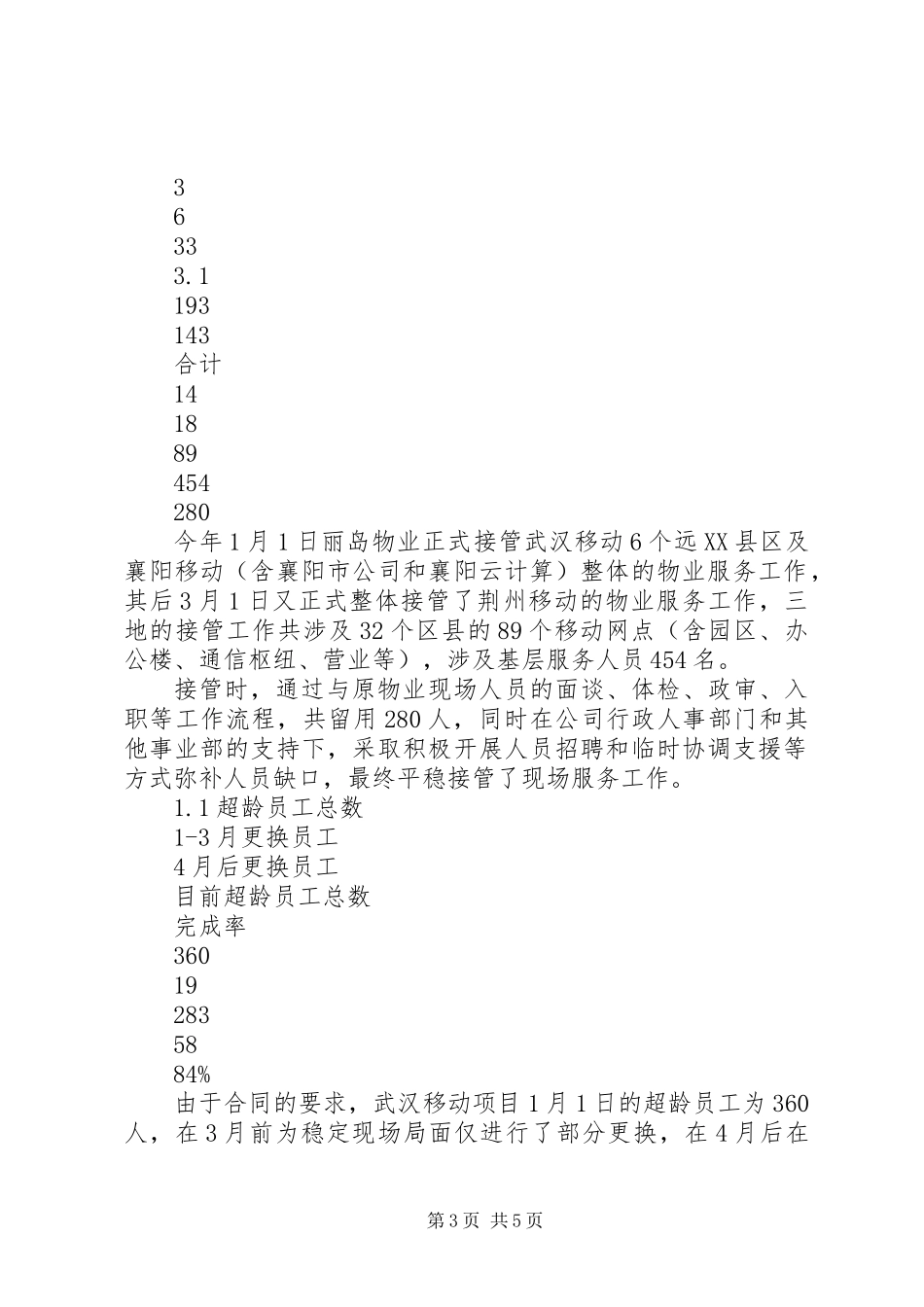 XX年移动项目管理领导工作总结及XX年度工作计划_第3页