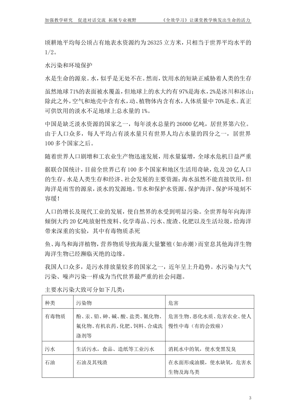 水资源危机与节约用水1_第3页