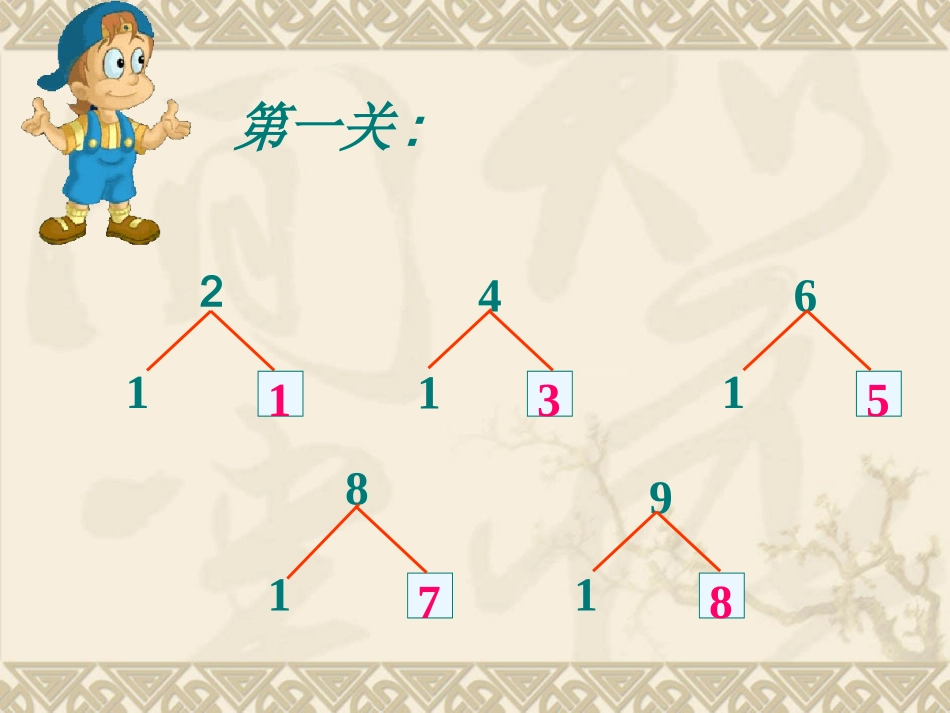一年级数学上册九加几习作课_第3页
