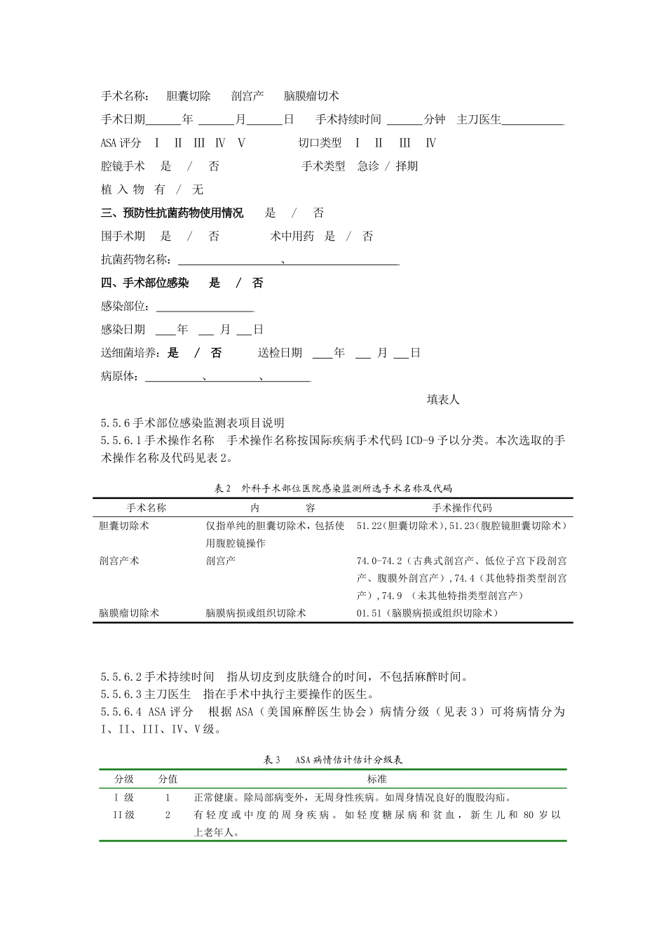 外科手术后病人医院感染的监测_第3页