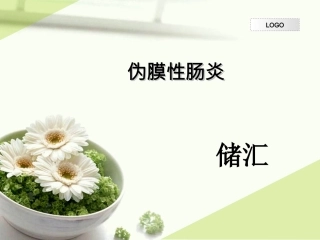 伪膜性肠炎..