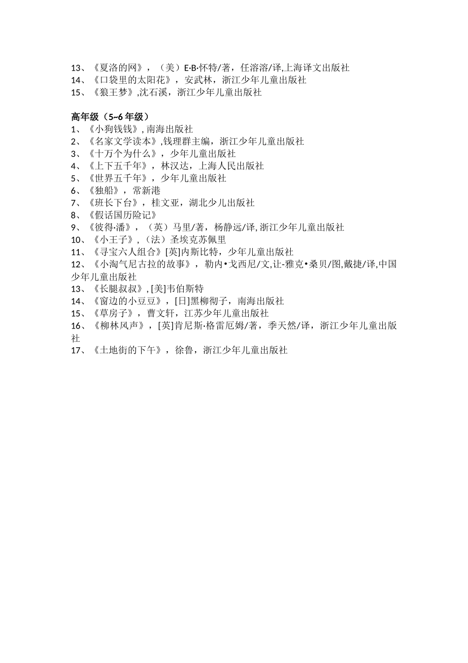 朱煜推荐书目_第2页